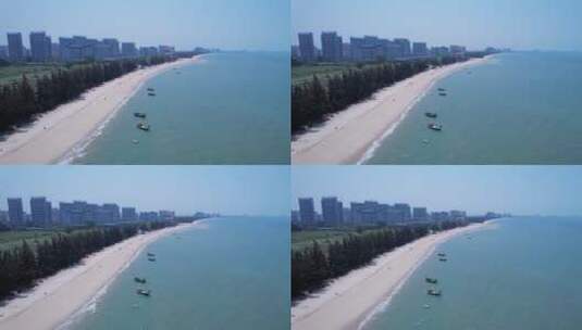 阳光沙滩海景房高清在线视频素材下载