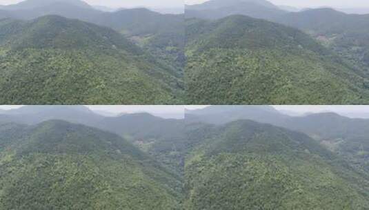 航拍丘陵大山森林植被高清在线视频素材下载