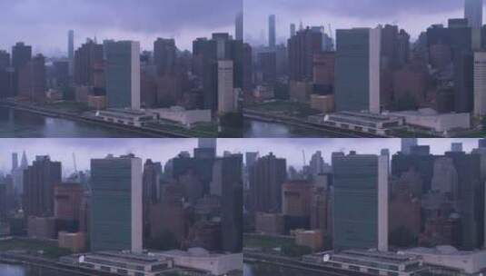 航拍纽约城市景观高清在线视频素材下载
