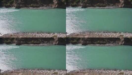 绿色的江河高清在线视频素材下载