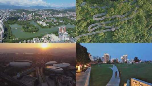 2023福州城市宣传航拍空镜全集2高清在线视频素材下载