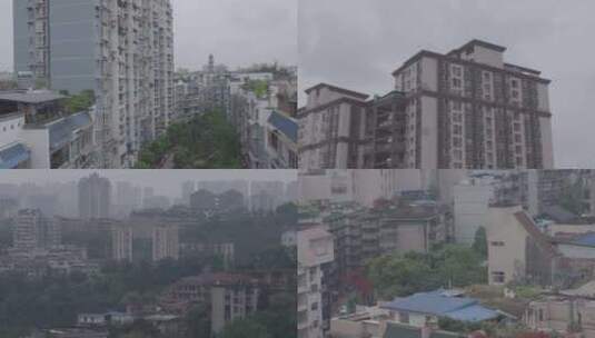 M1 成都 城市楼群高清在线视频素材下载