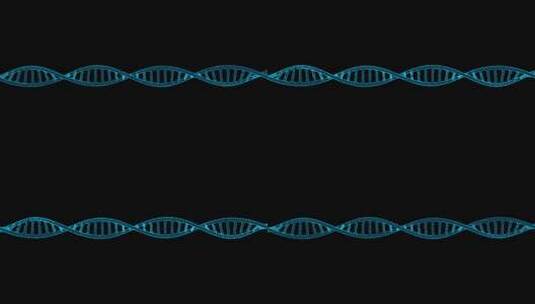 医学研究3D实体 DNA背景高清在线视频素材下载