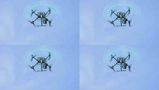 无人机飞翔高清在线视频素材下载