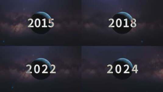 地球快速旋转时间飞逝瞬移年代变化2024高清在线视频素材下载