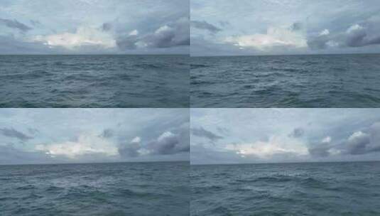 航拍水天一色的泰国普吉岛安达曼海风景高清在线视频素材下载