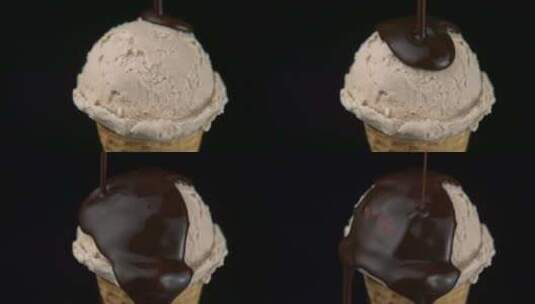 夏日冰淇淋高清在线视频素材下载
