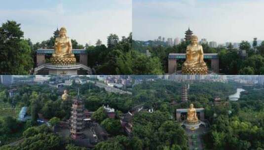寺庙寺院禅修禅意风景意境素材高清在线视频素材下载