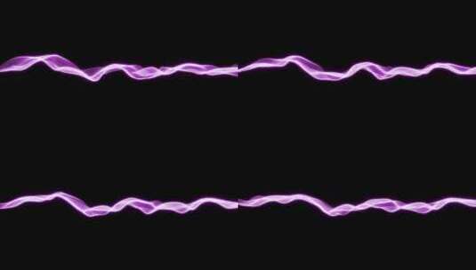 抽象粉色数字波，在黑暗背景上具有明亮的照高清在线视频素材下载
