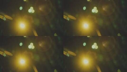 小城街止的灯光【4K】高清在线视频素材下载