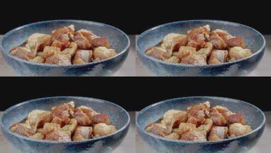 4k超清包粽子材料腌制肉块展示广告素材高清在线视频素材下载
