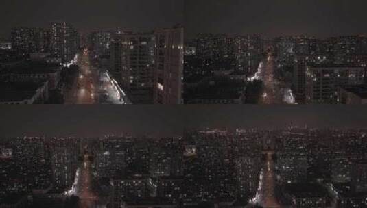 夜景万家灯火高清在线视频素材下载