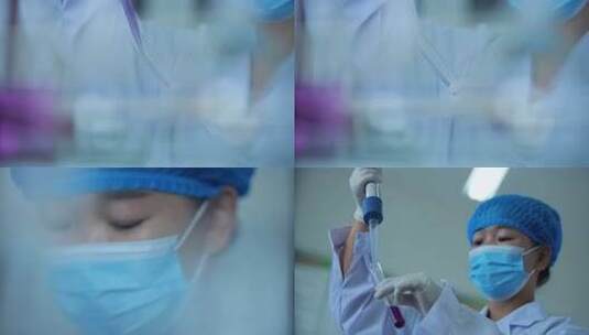 水质检测试验 科学试验 化学试验高清在线视频素材下载