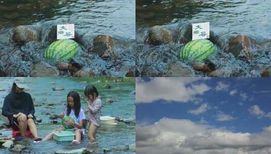二十四节气之大暑合集高清在线视频素材下载