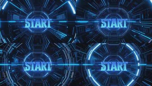 科技感隧道穿梭画面高清在线视频素材下载