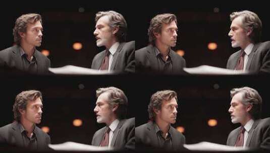 政商谈判精英对话共商发展大计高清在线视频素材下载