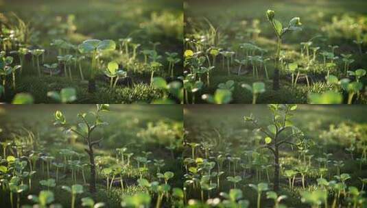 植物生长过程延时摄影高清在线视频素材下载