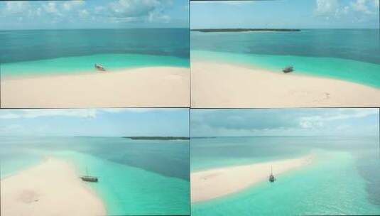马尔代夫海边海滩沙滩高清在线视频素材下载