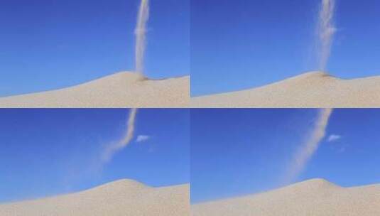 沙丘上的法岭沙高清在线视频素材下载