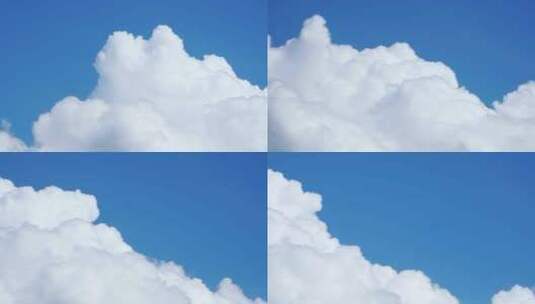 蓝天白云延时天空云朵变化唯美风景云卷云舒高清在线视频素材下载