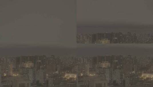 上海夜晚城市50mm_上下高清在线视频素材下载