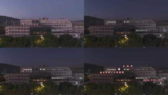 临沧市第二人民医院日转夜延时高清在线视频素材下载
