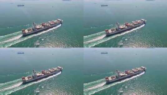 大海货轮高清在线视频素材下载