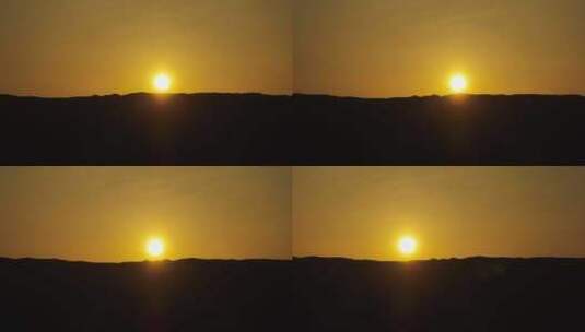 太阳升起高清在线视频素材下载