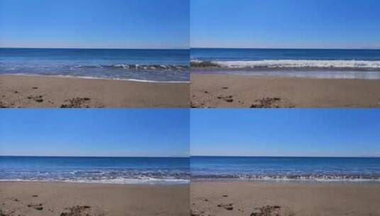 海景与美丽的地平线高清在线视频素材下载
