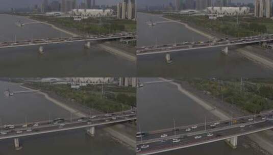 西兴大桥高清在线视频素材下载