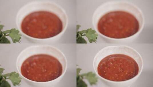 番茄酱辣椒酱高清在线视频素材下载