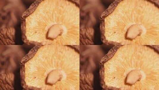 蘑菇香菇水发香菇高清在线视频素材下载