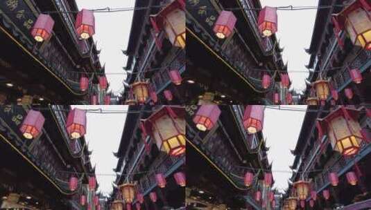 上海豫园城隍庙4K实拍原素材高清在线视频素材下载
