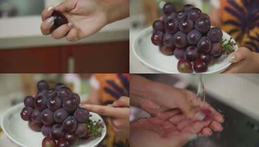 【镜头合集】买葡萄吃葡萄2高清在线视频素材下载