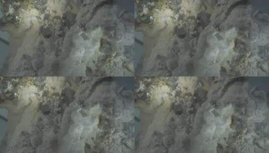 地质博物馆中的矿石标本LOG高清在线视频素材下载