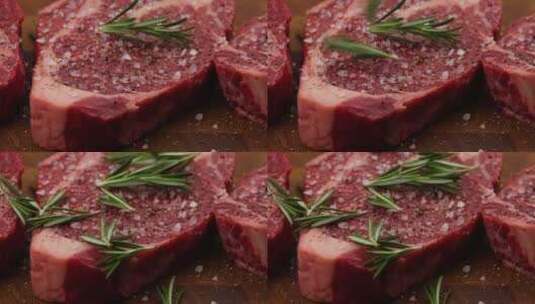 牛排 牛肉 煎牛排 西餐 牛扒高清在线视频素材下载