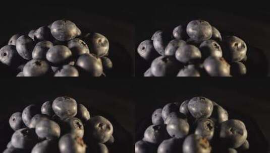 健康水果蓝莓高清在线视频素材下载