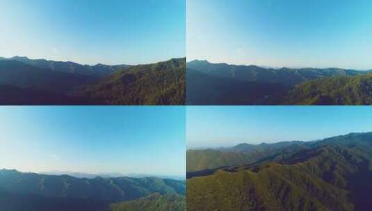 秦岭  山 航拍  大自然 生态高清在线视频素材下载