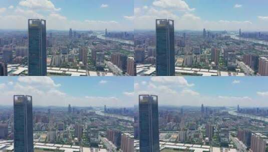 广州金融城高清在线视频素材下载