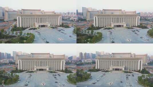 宜春市人民政府大楼高清在线视频素材下载