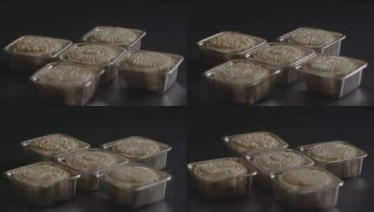 月饼中秋圆月中秋月饼LOG视频素材高清在线视频素材下载
