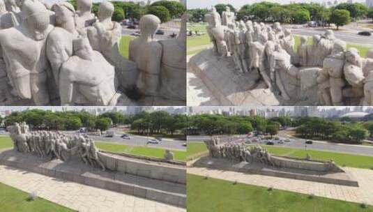 Monumentoàs Bandeira高清在线视频素材下载