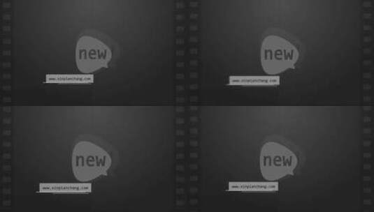 胶片 电影 投影真实模拟 抖动的影子高清AE视频素材下载
