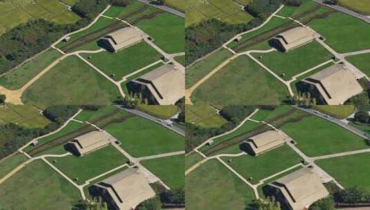 浙江金华浦江上山文化遗址公园高清在线视频素材下载