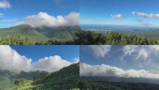 韩国济州岛汉拿山风光高清在线视频素材下载