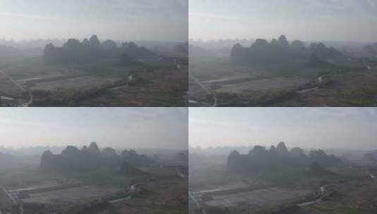 广东英西峰林山脉-3高清在线视频素材下载