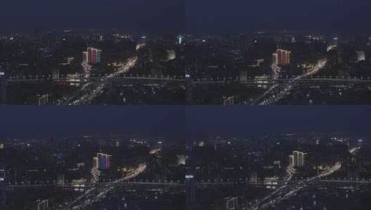 新疆乌鲁木齐高架桥高清在线视频素材下载