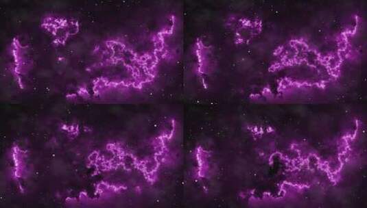 紫色科幻宇宙空间背景视频高清在线视频素材下载