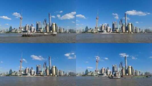 上海外滩延时4K实拍高清在线视频素材下载
