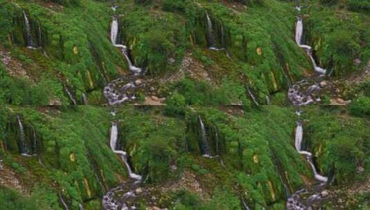 甘肃省武威市天祝县草原山川河流自然风景高清在线视频素材下载